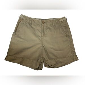 G.H. Bass & Co. Women's Khaki Cargo Shorts